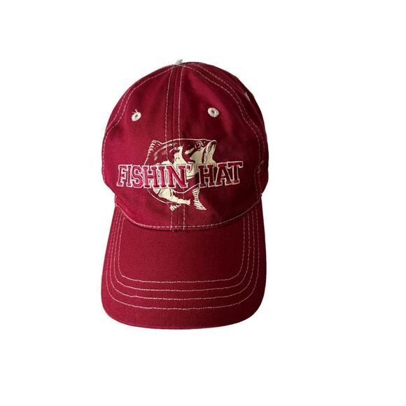 Men's Paramount Outdoors Red Baseball Cap OSFA - Picture 1 of 5